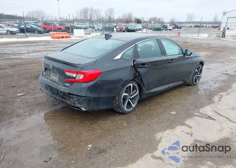 2021 Honda Accord Sport Special Edition from USA, damaged, VIN 1HGCV1F48MA052380